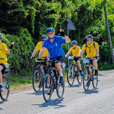 Pielgrzymowali na rowerach. Czas wspólnej modlitwy i solidarności 