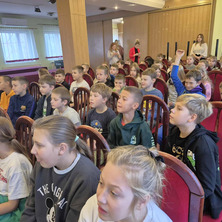 Muzyczny poranek w GOK-u. Dzieci miały okazję posłuchać utworów klasycznych 