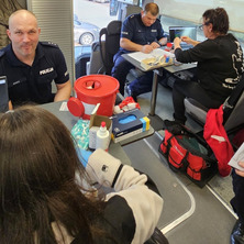 21 litrów nadziei. Wyjątkowa świąteczna zbiórka krwi w KWP