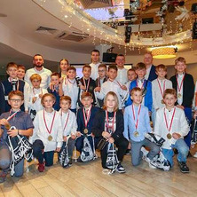 Klubowa Wigilia Akademii Futbolu Brzoza. Nie zabrakło podziękowań